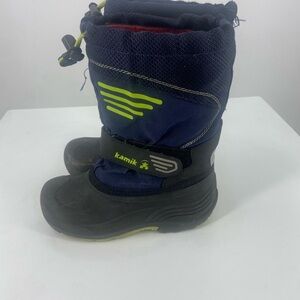 Kamik Winter Snow boots Blue boys 1